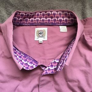 Mauve Western Dress Shirt